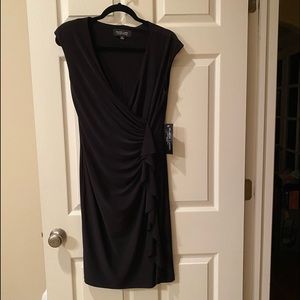 NWT Black Label by Evan Picone Women’s Black Dress